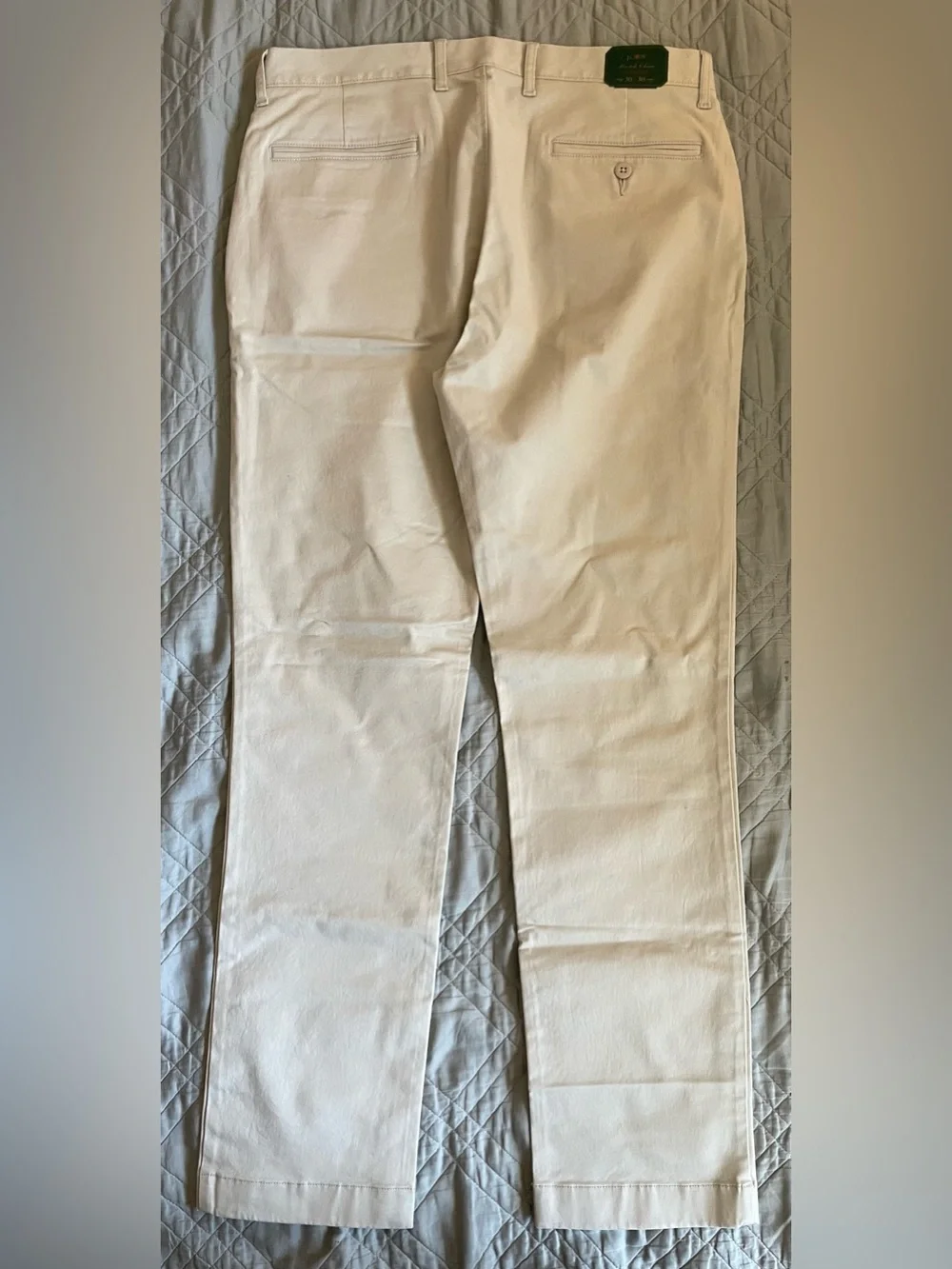 J. CREW stretch chino pant in Stone Size 30/30 NWT $98 CR317